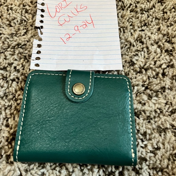 Portland leather mini bi fold wallet - Picture 1 of 3